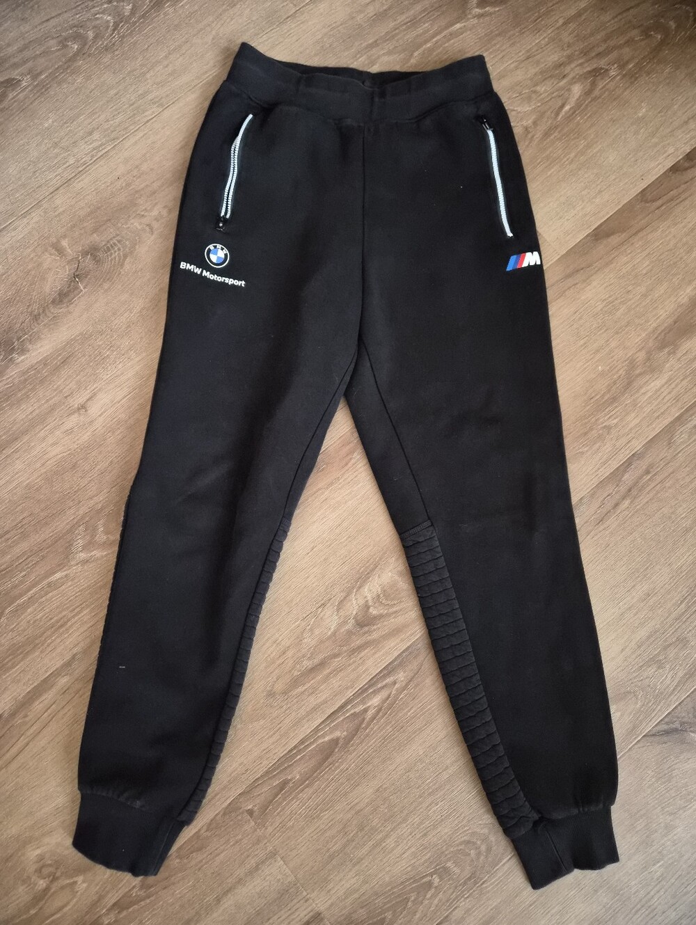BMW Motorsports M Racing X Puma Black Jogger Pants Small 28 to 30